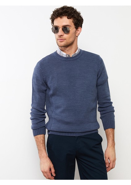 Yeni Sezon Bisiklet Yaka Erkek Triko Kazak modelleri