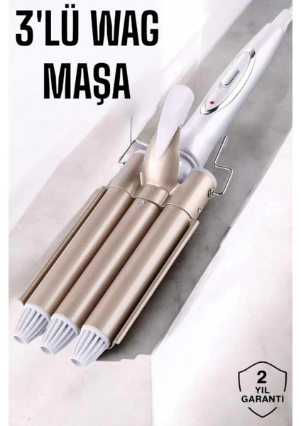 Wag Maşa Doğal ve Hacimli Bukleler Için Ideal Saç Şekillendirme Aracı