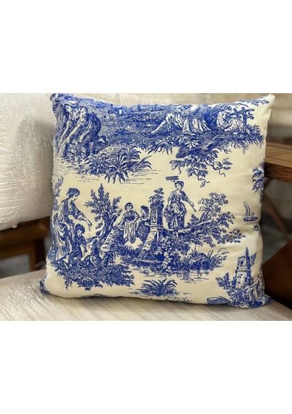 Fransız Köylü Kırlent Kılıfı