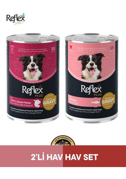 Plus Köpek Maması 2'li Hav Hav Set