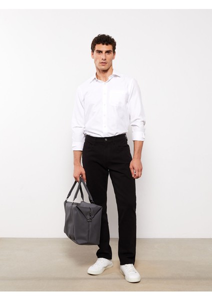 Yeni Sezon Dar Kalıp Gabardin Erkek Chino Pantolon