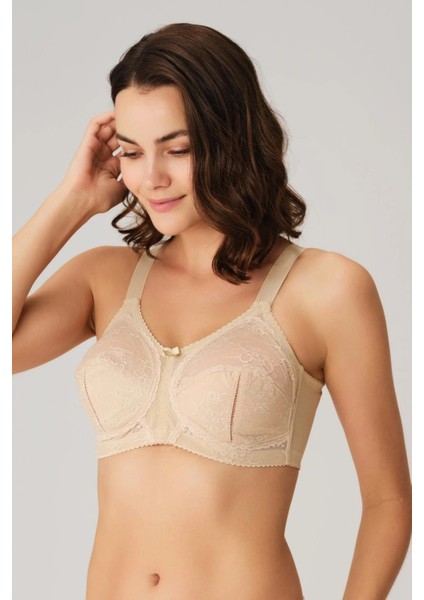 Anıl Balenli Desteksiz Dolgusuz Toparlayıcı Dantelli Küçültücü Sütyen