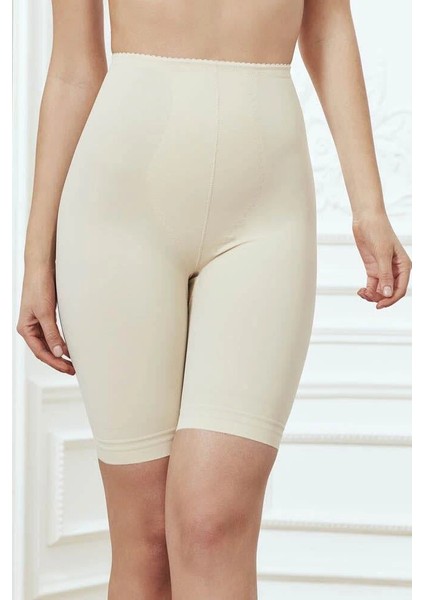 Arias Closet Toparlayıcı Bel ve Bacak Inceltici Dikişli Uzun Paçalı Orta Bel Sıkı Şort Korse modelleri