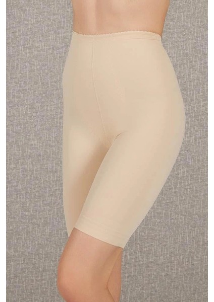 Arias Closet Toparlayıcı Bel ve Bacak Inceltici Dikişli Uzun Paçalı Orta Bel Sıkı Şort Korse fırsatları