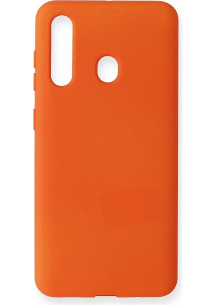 Ieg Samsung Galaxy M40 Kılıf Nano Içi Kadife Silikon - Turuncu