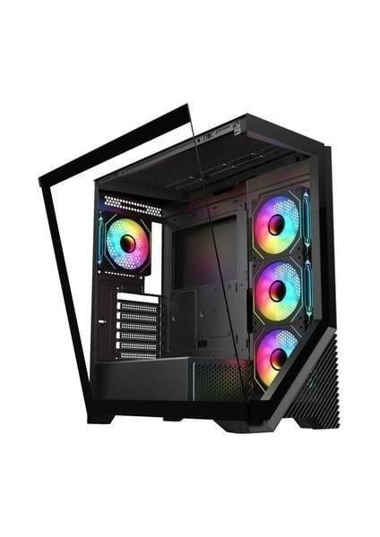 850W 80+ Bronze VG4202FLA Gaming E-Atx Pc Kasası 360MM Soğutma Desteği fırsatları