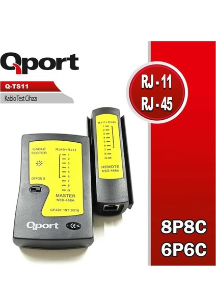 Qport Q-TS11 Kablo Tester