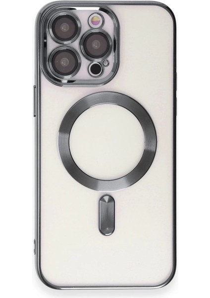 Iphone 15 Pro Kılıf Kross Magneticsafe Kapak - Titan Gri