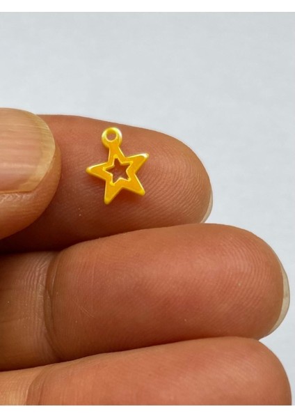 Pleksi Janjan Yıdız Plastik El Işleme Pul 7mm. 15GRAM. Takriben 410 Adet. indirimleri