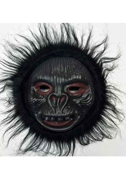 Ieg® Orangutan Maskesi - Maymun Maskesi - Goril Maskesi Yetişkin Çocuk Uyumlu Siyah Renk 2 (4