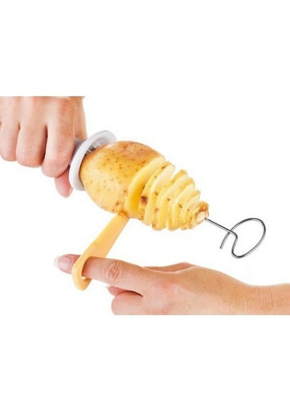 Ieg® Spiral Patates Dilimleyici Aparat Çubukta Patates Cips Yapma (4887)