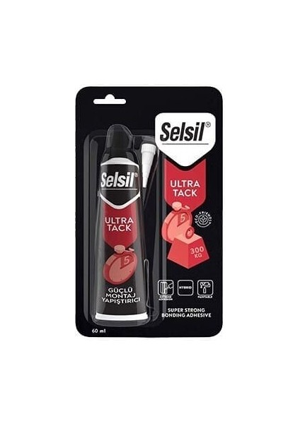Ultra Tack Güçlü Montaj Yapıştırıcı Tüp - 50ML