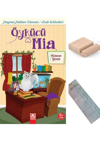 Öykücü Mia 1 / Hayvan Hakları Güncesi / Kedi Sohbetleri / Hüsnan Şeker / 3. Sınıf / 8-9 Yaş Hikaye