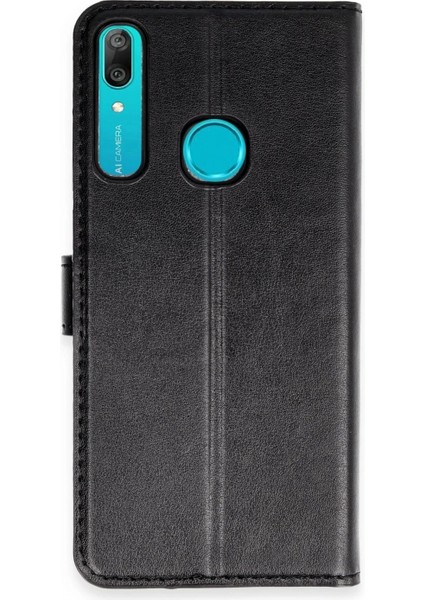 Ieg Huawei Y6 Prime Kılıf Trend S Plus Kapaklı Kılıf - Siyah