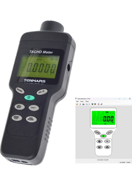 TM-4100DN Temassız Devir Ölçer | Datalogger Özellikli modelleri