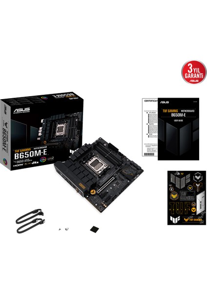 Asus Tuf Gamıng B650M-E 4xddr4 2x Dp/hdmı 2xm.2 Am5 Anakart
