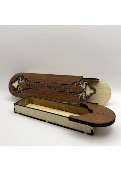 1 Adet Çekmeceli Tesbih Kutusu - Ceviz Model indirimleri