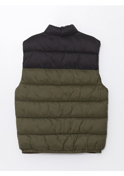 Yeni Sezon Slim Fit Dik Yaka Erkek Şişme Yelek modelleri