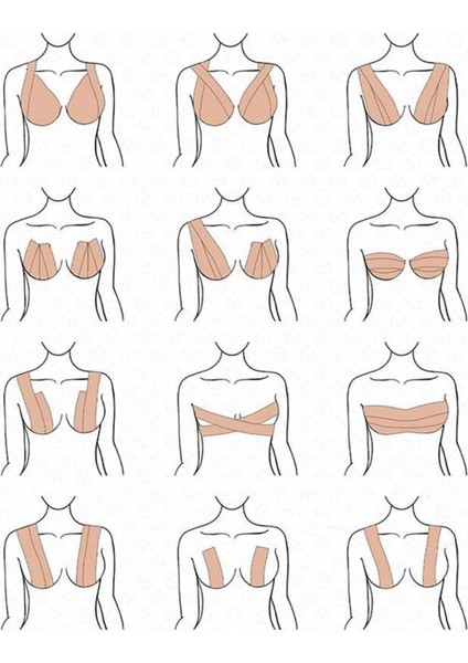 Ieg® Toparlayıcı ve Şekillendirici Göğüs Bandı Tere ve Suya Dayanıklı Hassas Ciltlere Uygun fırsatları