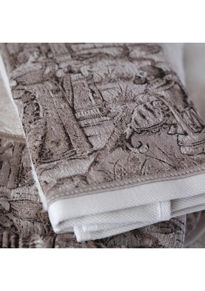 Goblen Koleksiyonu Micro Bambu, Vizon Renk, Özel Paketli Havlu Seti indirimleri