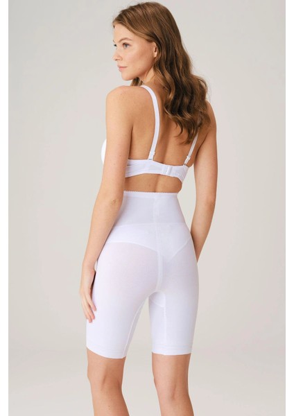 Arias Closet Toparlayıcı Bel ve Bacak Inceltici Dikişli Uzun Paçalı Orta Bel Sıkı Şort Korse fiyatları