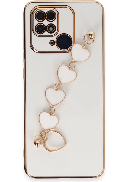 Xiaomi Redmi 10C Kılıf Esila Silikon - Beyaz