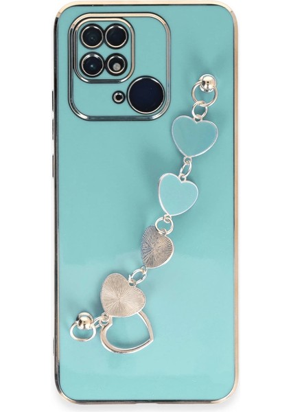 Xiaomi Redmi 10C Kılıf Esila Silikon - Su Yeşili