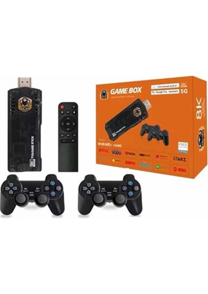8k Ultra Hd Game Box 36500 Oyunlu Game Stick Oyun Konsolu modelleri