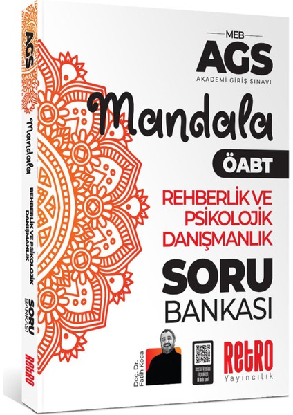 2026 Meb Ags Rehberlik ve Psikolojik Danışmanlık Mandala Soru Bankası Retro Yayınları