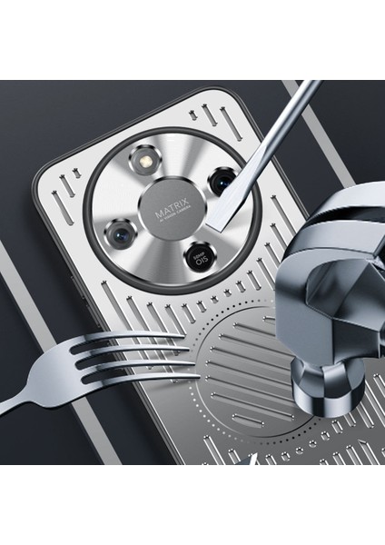 Honor X9D/X70 Kılıfı, Manyetik Metal Isı Dağıtıcı Koruyucu Kılıf-Mavi (Yurt Dışından) modelleri