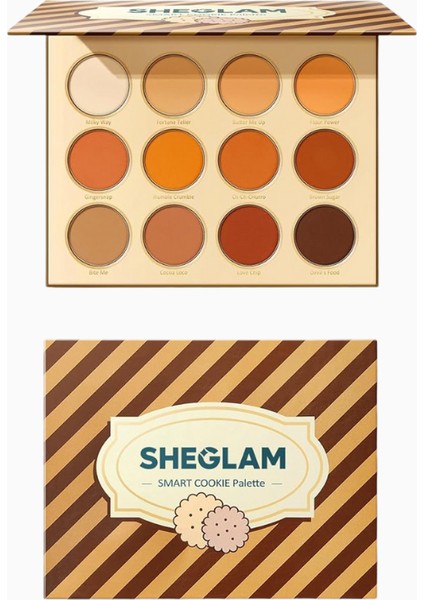 Smart Cookie 12 Renkli Yüksek Pigmentli Göz Farı Paleti