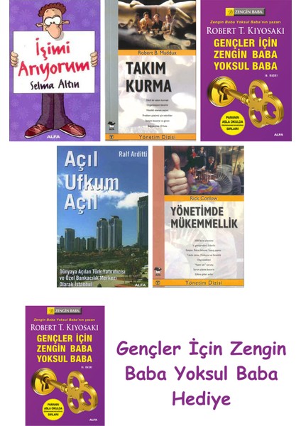 Işimi Arıyorum + Takım Kurma + Gençler Için Zengin Baba Yoksul Baba + Açıl Ufkum Açıl + Yönetimde...