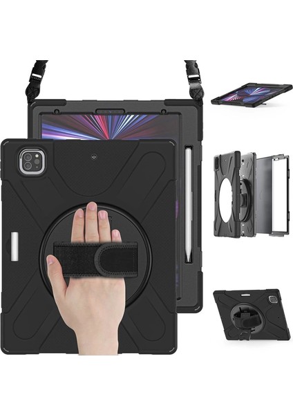 Ipad Pro 12.9 (2020) Kılıf Amazing Tablet Kapak - Siyah fiyatları