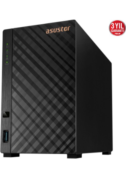 Asustor AS1102TL 1gb 2 Bay 1xglan Depolama Ünitesi fiyatları