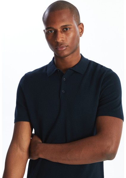 Yeni Sezon Polo Yaka Kısa Kollu Erkek Triko Kazak fiyatları