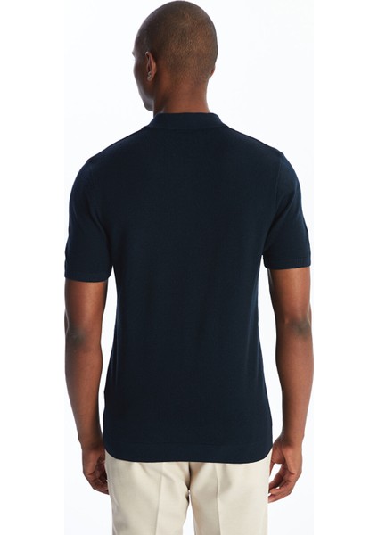 Yeni Sezon Polo Yaka Kısa Kollu Erkek Triko Kazak indirimleri