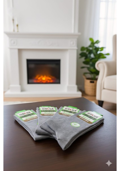 ; Bambu Kadın Çorap; 35-40 Numara; Mevsimlik; Asorti 12'lı Paket