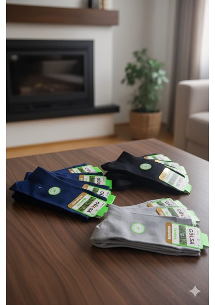 ; Bambu Kadın Çorap; 35-40 Numara; Mevsimlik; Asorti 12'lı Paket fiyatları