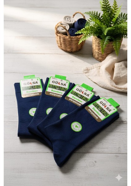 ; Bambu Kadın Çorap; 35-40 Numara; Mevsimlik; Asorti 12'lı Paket indirimleri