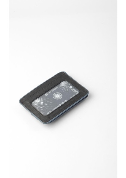 Hakiki Deri Minimalist Kartlık – 2521 - Siyah/parlement fırsatları