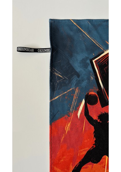 Mikrofiber, Basketbol Spor Havlusu 40X75 Asılabilir, Pamuklu, Hızlı Kuruma Özel Tasarım- Dunk fiyatları