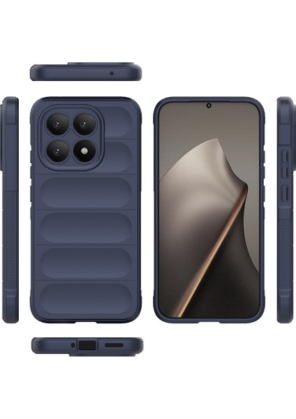 Xiaomi 15T Kılıf Oyuklu Içi Kadife Silikon Kapak Zr-Etnik modelleri