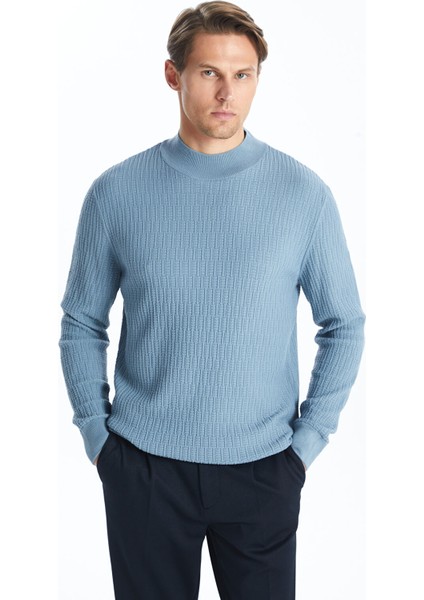 Yeni Sezon Balıkçı Yaka Uzun Kollu Erkek Triko Kazak