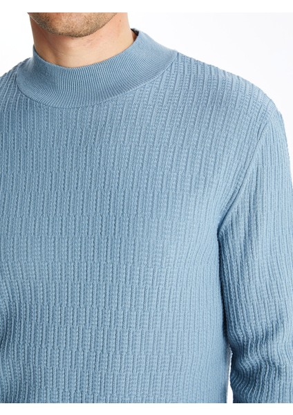 Yeni Sezon Balıkçı Yaka Uzun Kollu Erkek Triko Kazak modelleri