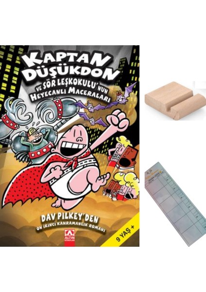 Kaptan Düşükdon ve Sör Leş Kokulu'nun Heyecanlı Maceraları9-12 Yaş Hikaye/çizgiroman+Tablet Tutucu