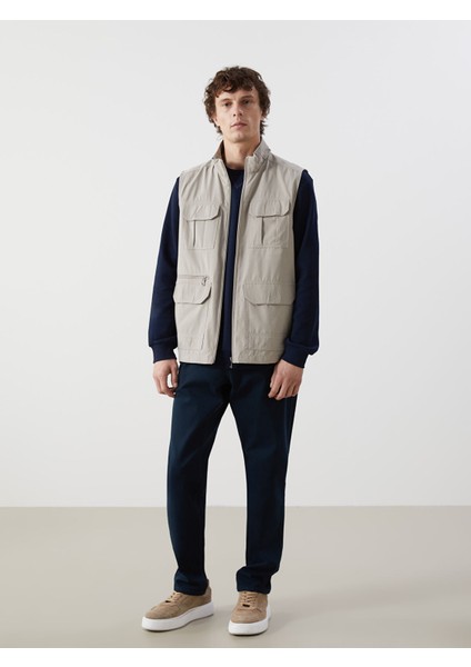 Yeni Sezon Standart Kalıp Dik Yaka Erkek Avcı Yeleği fiyatları