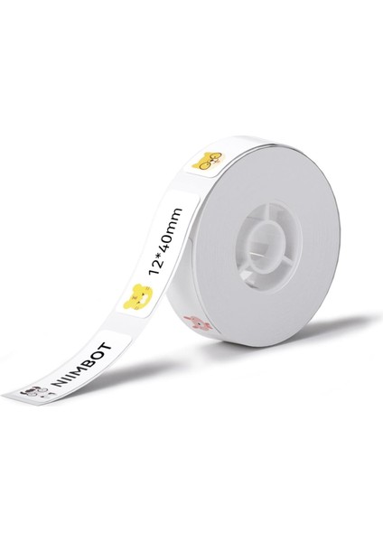 Nıımbot T12-40-160ZOO Beyaz-Renkli 12X40MM Termal Etiket fiyatları