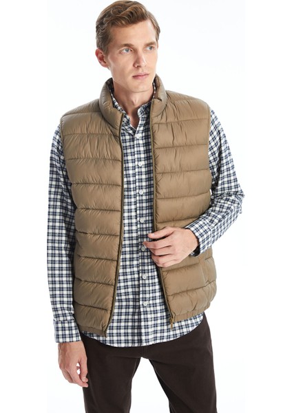 Yeni Sezon Standart Kalıp Dik Yaka Erkek Şişme Yelek fiyatları