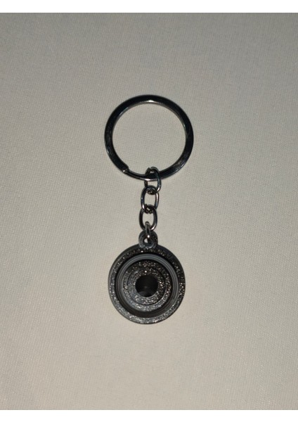 Anahtarlık Halka Oynar Çember Siyah Beyaz fırsatları