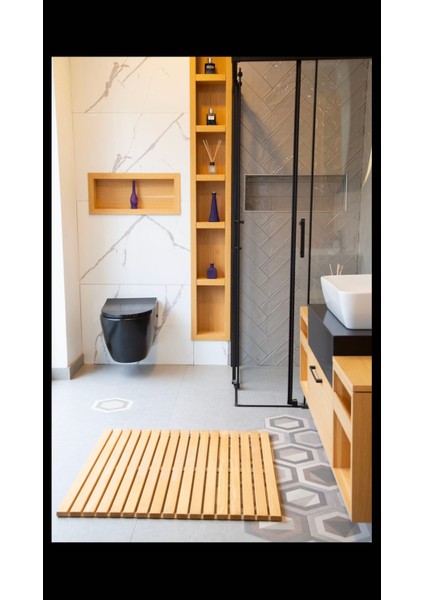 Ahşap Duş Izgarası Özel Ölçü